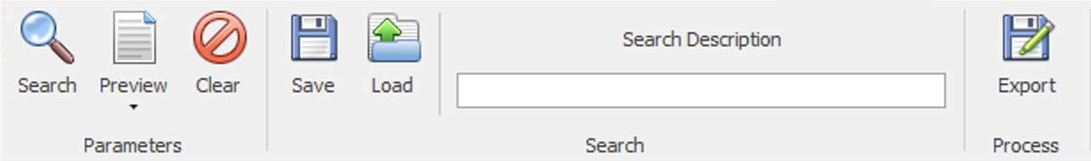 Search Ribbon